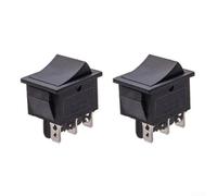 2 Pack Automatic Reset Throttle Switch for 6-24V Electric Ride-On Cars, 10A High Current Control Switch with Plug-In Terminals forward/Reverse Motion Replacement Parts(3PIN)