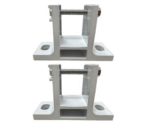2 Pack Awning Brackets, Aluminum Wall Mount Bracket for Retractable Awnings, Pergolas, and Canopies, Heavy Duty Replacement Hardware