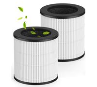 2 Pack B-D02L Replacement Filter for MOOKA and VEWIOR Air Purifier