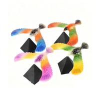 2 Pack Balancing Bird Finger Toy, Balancing Eagle Toy Kids Educational ABS Classic Finger B-alancing Bird Nostalgic Novelty Balance Eagle Toys Physics And Science T-oy Random Color