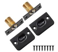 2 Pack Ball Door Catches for Internal Doors, Door Latch Roller Adjustable Ball Latches Spring Ball Bearing Door Catch Door Hardware for Cupboard Closet Top of Door