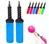 (2 Pack) Balloon Pump Hand Manual Inflator, Balloon Manual Pump Blower Pump suitable for Party Decoration Balloons Arch Kit Foil & Confetti Ballon