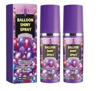 2 Pack Balloon Shine Spray, Balloon Spray For Latex Balloons, Quick Drying Ballon Shine, For Balloons To, Glow Lasts Longer, Vibrant