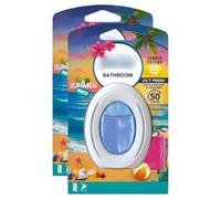 (2 Pack) Bathroom Air Freshener - Summer Breeze - Eliminate Pesky Odours From Your Bathroom By Using Bathroom Air Freshener.