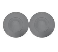 2 Pack Bathroom Plug Replacement Silicone Hair Catcher for Shower Drain Plug Odour - Proof Bath Sink Plug,Bathtub Stopper,Kitchen Plug(10.8cm/4.25inch)