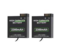 2-Pack Battery for OSMO Action 6, 2300 mAh Action Cameras Batteries Compatible with DJI OSMO Action 6, Action 5 Pro, Action 4, Action 3 and OSMO 360