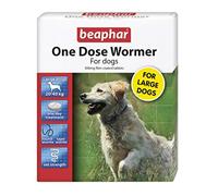 (2 Pack) Beaphar - One Dose Wormer for Large Dogs 4 Tabs