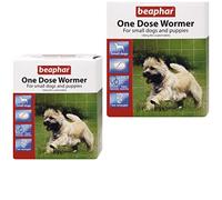 (2 Pack) Beaphar - One Dose Wormer for Small Dogs & Puppies 3 Tabs