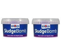 2 PACK BERMUDA SLUDGE BOMB POND BOMB WASTE POND TREATMENT CRYSTAL CLEAR WATER