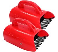2-Pack Berry Picker with Metallic Comb - Heavy-Duty Scoop for Blueberries, Lingonberries, and Huckleberries - Efficient Harvesting Tool for Home Gardens