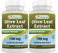 2 Pack - Best Naturals Olive Leaf Extract 700 mg 90 Capsules (Total 180 Capsules)