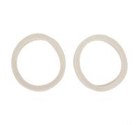 2 Pack Bicycle Fork Sponge Foam Rings Oil Seal For Rockshox Front Suspension Dust Wiper Lubrication Maintenance Kit White 30mm To 40mm Inner Diameter Compatible With Mtb Road Bike Parts(32mm)