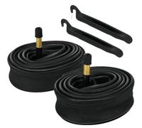 2-Pack Bike Tubes, Fits 12-29" X 1.75-2.125 Tires, W/Tire Levers(16Inches 400mm)