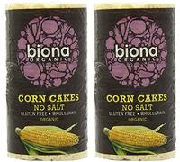 (2 Pack - Biona - Org No Salt Corn Cakes | 110g | 2 PACK BUNDLE