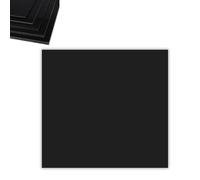 2 Pack Black Polypropylene Plastic Sheets - 40x40 cm, 3-10 mm Thick Rigid PP Panels for DIY & Model Building (Thickness: 10 mm)
