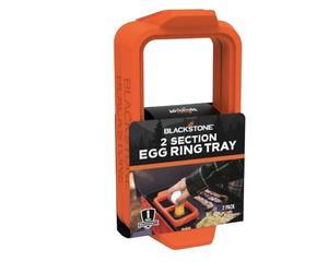 2-Pack Blackstone 2-Section Egg Ring Trays