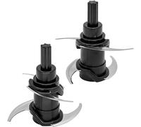 2 Pack Blade for Ninja Food Chopper Bowl 16oz, Replacement Blade Parts Compatible with Ninja NJ100 NJ100GR NJ100WM Blender Food Processor Chopper Express Chop