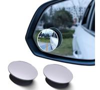 2 Pack Blind Spot Mirrors for Car - 360° Rotatable Waterproof Convex Rear View Wing Mirrors, Car Mirror Accessories, Wide Angle Mirror, Eliminate Blind Spots and Enhance Safety for Universal Cars
