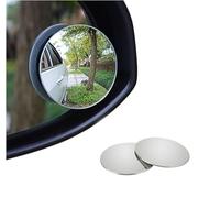 2 Pack Blind Spot Mirrors for Cars Wing Mirror Blindspot Adjustable 360° Rotating Convex Round Mirror, Waterproof & Frameless for Rear View Car SUV Trucks Traffic Safety