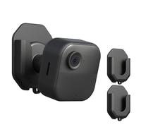 2 Pack Blink Camera No Drill No Screws Wall Mount Bracket for Blink Outdoor 4 /Blink Mini/Mini 2 /Blink Indoor Cameras, HBV Adhesive Mount(KMOUANTS Black Wall Mount for Blink Cameras)