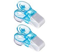 2 Pack Blister Pack Opener - Portable Single-Press Tablet Extractor Dispenser Ergonomic Non-Slip Grip Design for Seniors Elderly Arthritis with Limited Mobility Care Giver Essential