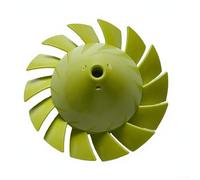 2-Pack Blower Fan Replacement for 18V Blower Direct Fit Cooling Fan with PVC Material, Replacement Blower Fan Wheel for Leaf Blower Vacuum Model 529437003004001