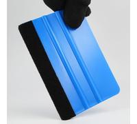 2-Pack Blue Felt Edge Squeegee Tool for Car Vinyl Wrap, Window Tint, & Peel-and-Stick Wallpaper - Professional Bubble Remover with Scratch-Resistant ABS Plastic