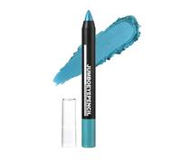 2-Pack Blue Waterproof Pearlescent Eyeshadow Sticks - Long-Lasting Blendable Shimmer Eye Brightener Pencil for Inner Corner and Under Eye Area Application, Ultra Pigmented Creamy Eyeshadow Stick