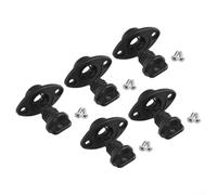 2-Pack Boat Drain Kit PP Black with Screws 2-Pack Boat Drain | PP material, resists saltwater , includes 4 mounting screws, black finish, fits standard holes