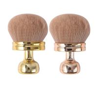 2-PACK Body Brush for Tan | 3 Inches Body Brush Makeup | Extra Large Cream Bodys Makeup Brushes | Soft Foundation & Tanning Brushes | Multipurpose Wide Head Bronzer Applicator for Legs, Back and Arms