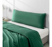 2 Pack Body Pillowcase 20 x 60 Inches Soft Comfortable Not Shrink Microfiber Body Pillow Cover, Dark Green Body Pillow Cover with Hidden Zipper Closure