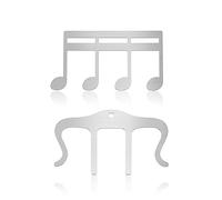 2 Pack Book Clips - Page Holders for Piano Sheet Music - Keyboard Stands