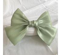 2 Pack Bow Curtain Tiebacks Clip,Bowknot Curtain Holdbacks Curtains Buckles,Modern Minimalist Curtain Ties Backs for Home Living Room Drape Decor (Avocado Green,2)
