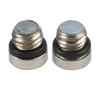 2 Pack Brake Reservoir Filler Screws for SRAM Guide and Code Models, Metal Bleed with Torx Drive for Easy Mountain Bike Maintenance