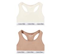 2-Pack Bralette Set, female, Calvin Klein, Kids Sleeveless Tops, Multicolor, 8 Y, Kids 8 Y