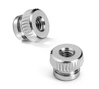 2-Pack Brass Tuning Slide Stop Nuts for Bach Stradivarius Trumpet Replacement Valve Slide Locking Nuts