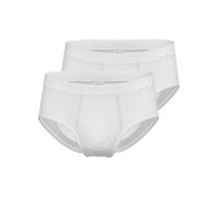 2-pack briefs with fly Day Classic by Ammann | Cotton| M-6XL, White