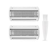 2 Pack BRL140 Replacement Shaver Foil Head Compatible with Philips Women's Electric Shaver BRL140 BRL130 Wet and Dry