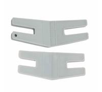 2 Pack Bulky Seam Aid Hemline Machine Sewing Plastic Bulky Seam Jumper Reed Hump Jumper Sewing Tool Button Sewing Plate Aid for Chunky Denim and Hemlines