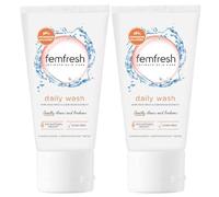 2 Pack Bundle - Femfresh Intimate Skin Care Daily Intimate Wash Travel Size (2x 50ml). A Hadco Bundle