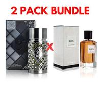 2 PACK BUNDLE Jazzab Silver EDP by Ard Al Zaafran + Suits 100ML FragranceWorld