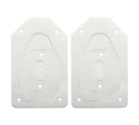 2-Pack Burner Inspection Gaskets for Suburban RV Propane Burners - suitable for Models 071076, 525011, 072103, 070398, Heat-Resistant Sealing Gasket Set