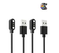 (2 Pack) Cable compatible with Blackview Military Smartwatch, Stable magnetic USB Charger Cord