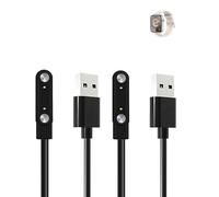 (2 Pack) Cable compatible with eufy Security SmartTrack Card E30, Stable magnetic USB Charger Cord