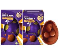 2 Pack Cadbury Dairy Milk Caramel Nibbles Chocolate Easter Egg With Nibbles Inside 96g Perfect For Easter Egg Hunt Gift For Kids Adults Bulk Hollow