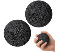 2-Pack Callus Ball, Rock Climbing Grip Trainer, Hand Strength Training Tool for Fitness Enthusiasts, 2-Inch Volcanic Stone Callus Balls for Muscle Conditioning