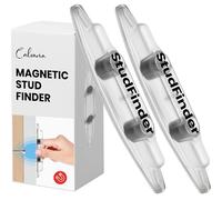 (2-Pack) Calvana Upgraded Magnetic Stud Finder - No Battery Wall Scanner with Extra Powerful Magnets for Deep Detection on Wood & Metal Studs in Drywall, Not for Plaster Walls