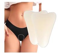 2 Pack Camel Toe Concealer, Anti Cover Silicone Insert, Reusable Seamless Camel Hider, Invisible Frontal Wedgie Cover, Traceless (2Pcs Light Skin)
