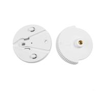 2 Pack Camera Base For Eufy Security SpaceView Pro Baby Monitor Wall Mountable, Stable Plastic Mounting Bracket For 720P Indoor Security Cameras