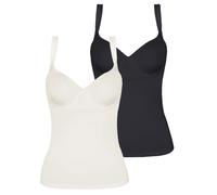 2 Pack Camisole Basic by VIANIA 101652 34-40 B-D Div Colours